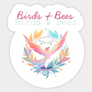 The Birds and Bees Sticker